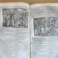 1690 BIBLE in LATIN FULLY ILLUSTRATED antique 17th CENTURY