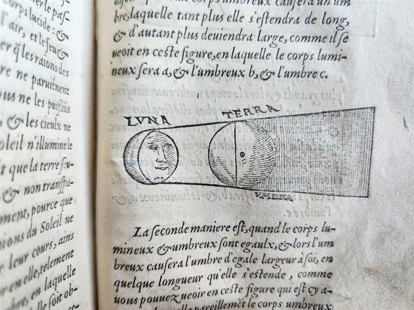 1550 LA SPHERE du MONDE by Alexandre Piccolomini ILLUSTRATED antique ASTRONOMY