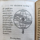 1550 LA SPHERE du MONDE by Alexandre Piccolomini ILLUSTRATED antique ASTRONOMY