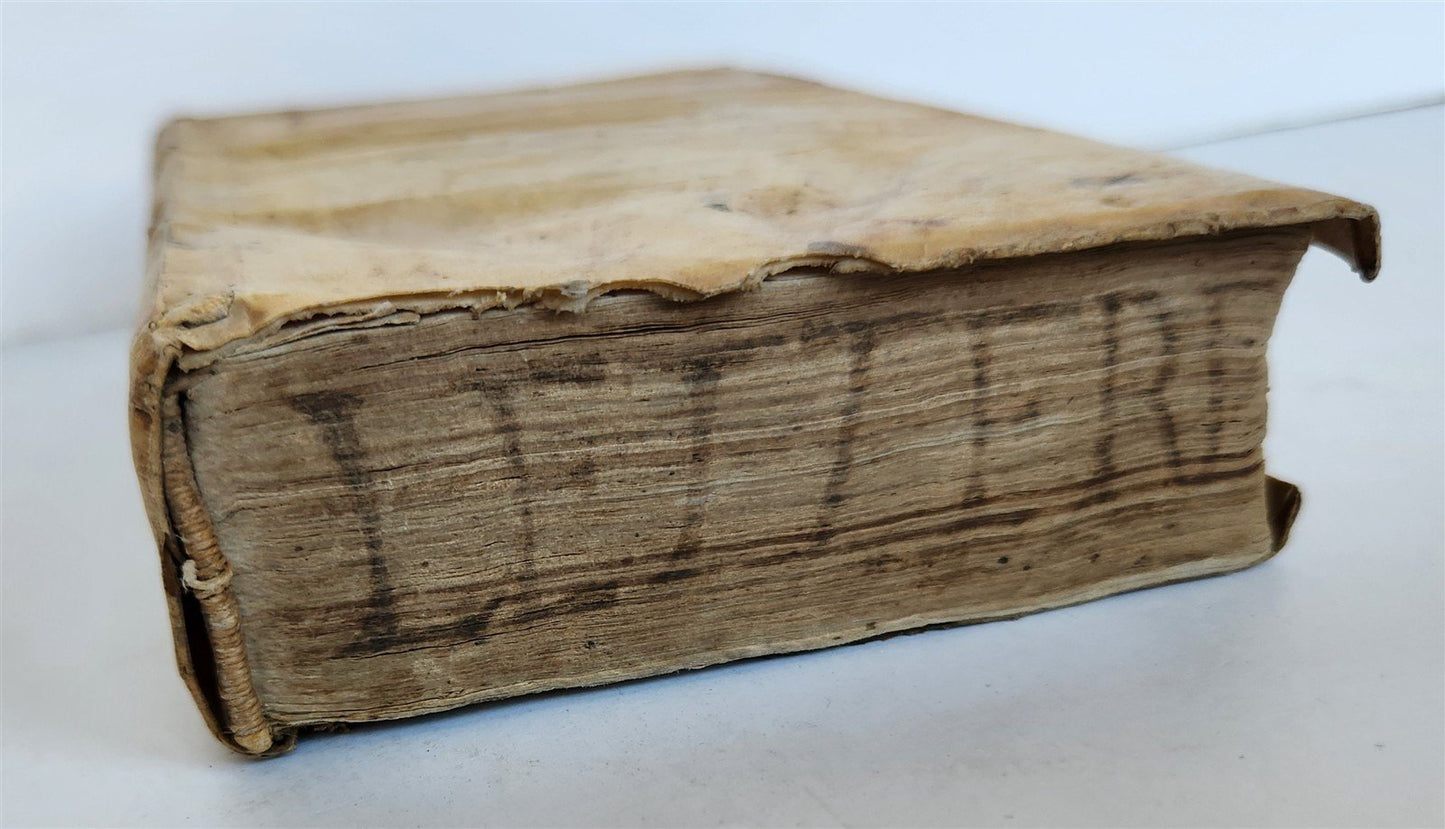 1597 Le lettere di m. Bernardo Tasso antique 16th CENTURY vellum bound