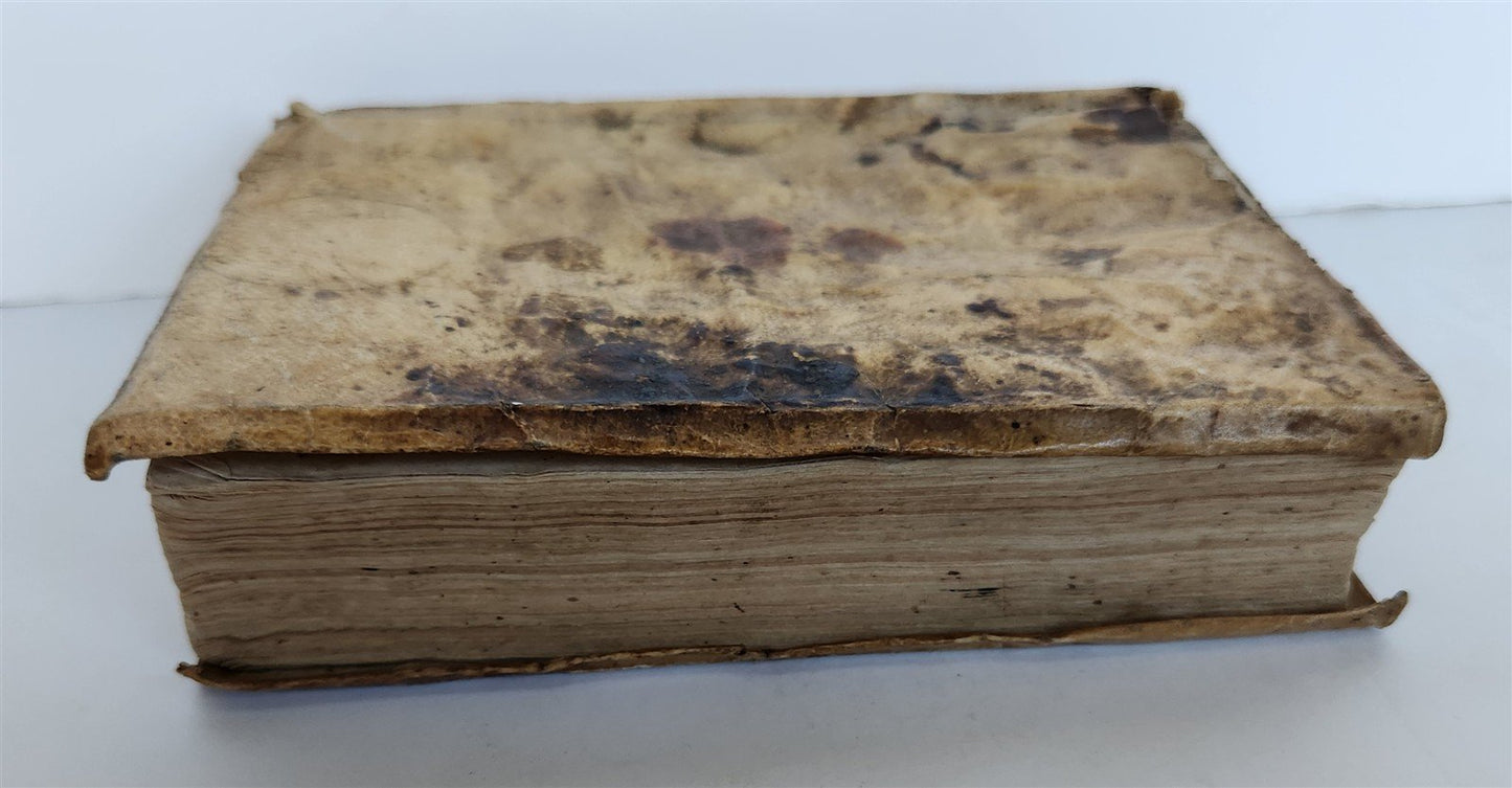 1597 Le lettere di m. Bernardo Tasso antique 16th CENTURY vellum bound