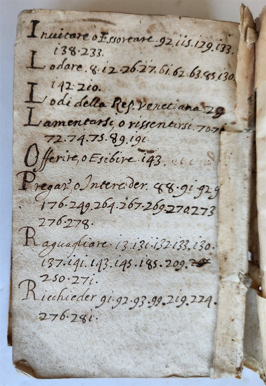 1597 Le lettere di m. Bernardo Tasso antique 16th CENTURY vellum bound