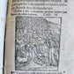 1548 BIBLE in LATIN ILLUSTRATED antique 16th CENTURY vellum TESTAMENTI NOUI
