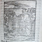 1548 BIBLE in LATIN ILLUSTRATED antique 16th CENTURY vellum TESTAMENTI NOUI