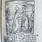 1548 BIBLE in LATIN ILLUSTRATED antique 16th CENTURY vellum TESTAMENTI NOUI