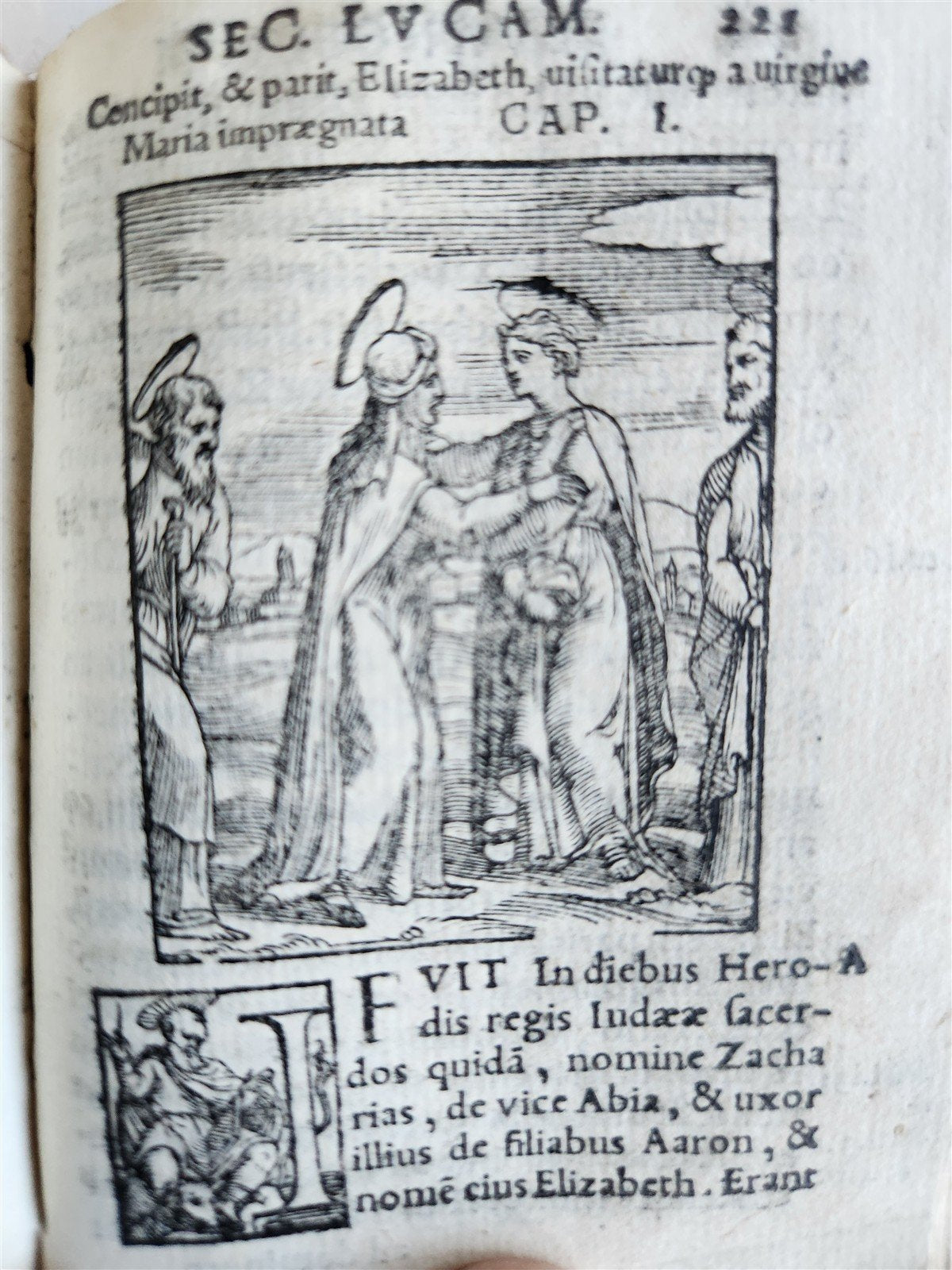 1548 BIBLE in LATIN ILLUSTRATED antique 16th CENTURY vellum TESTAMENTI NOUI