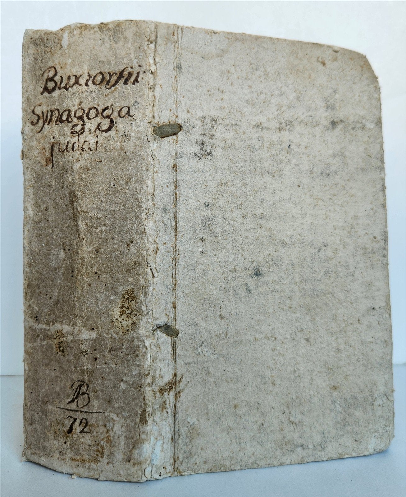 1712 SYNAGOGA JUDAICA by Johannes Buxtorf antique