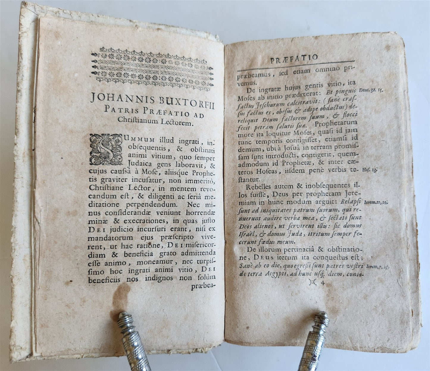 1712 SYNAGOGA JUDAICA by Johannes Buxtorf antique