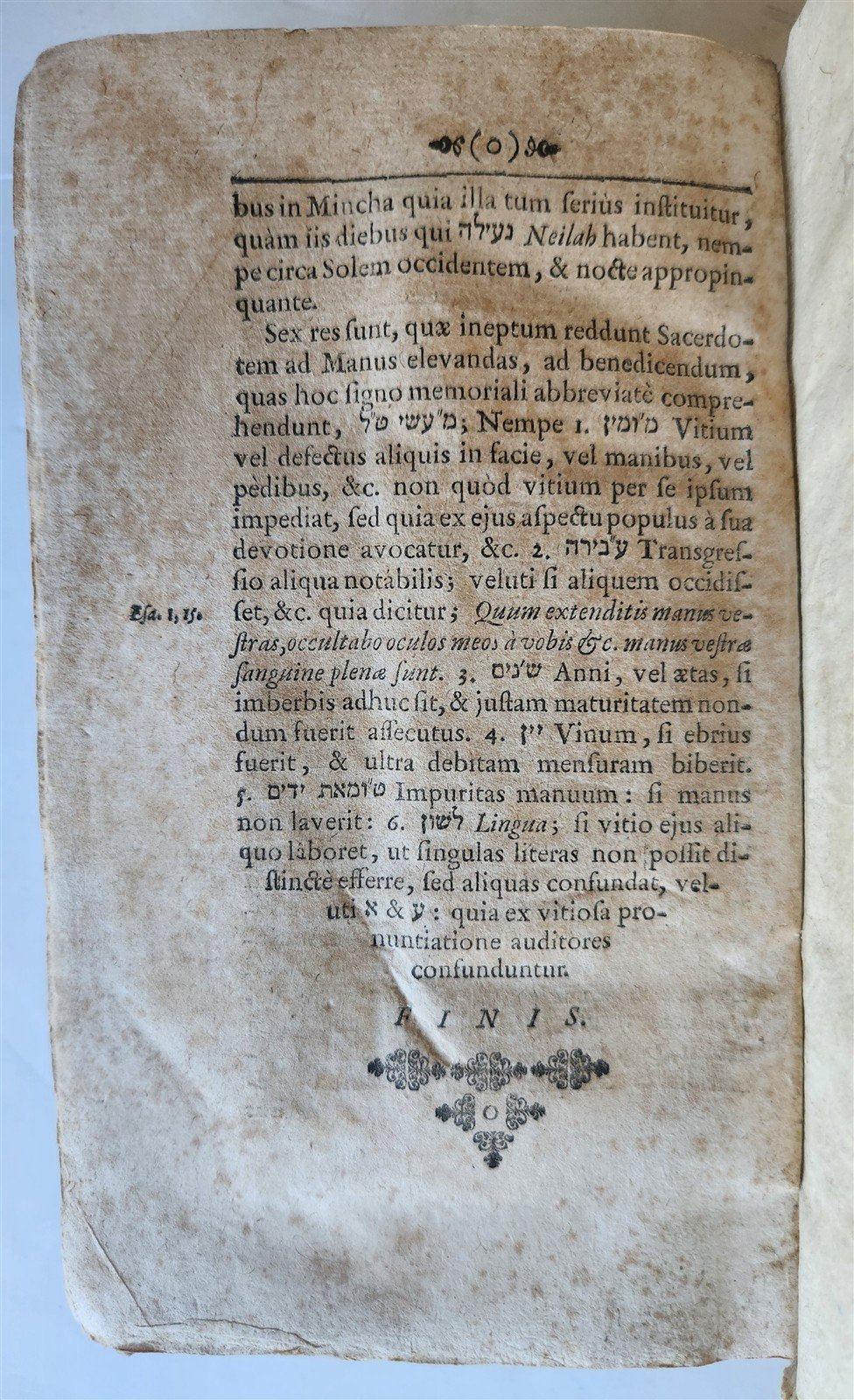 1712 SYNAGOGA JUDAICA by Johannes Buxtorf antique