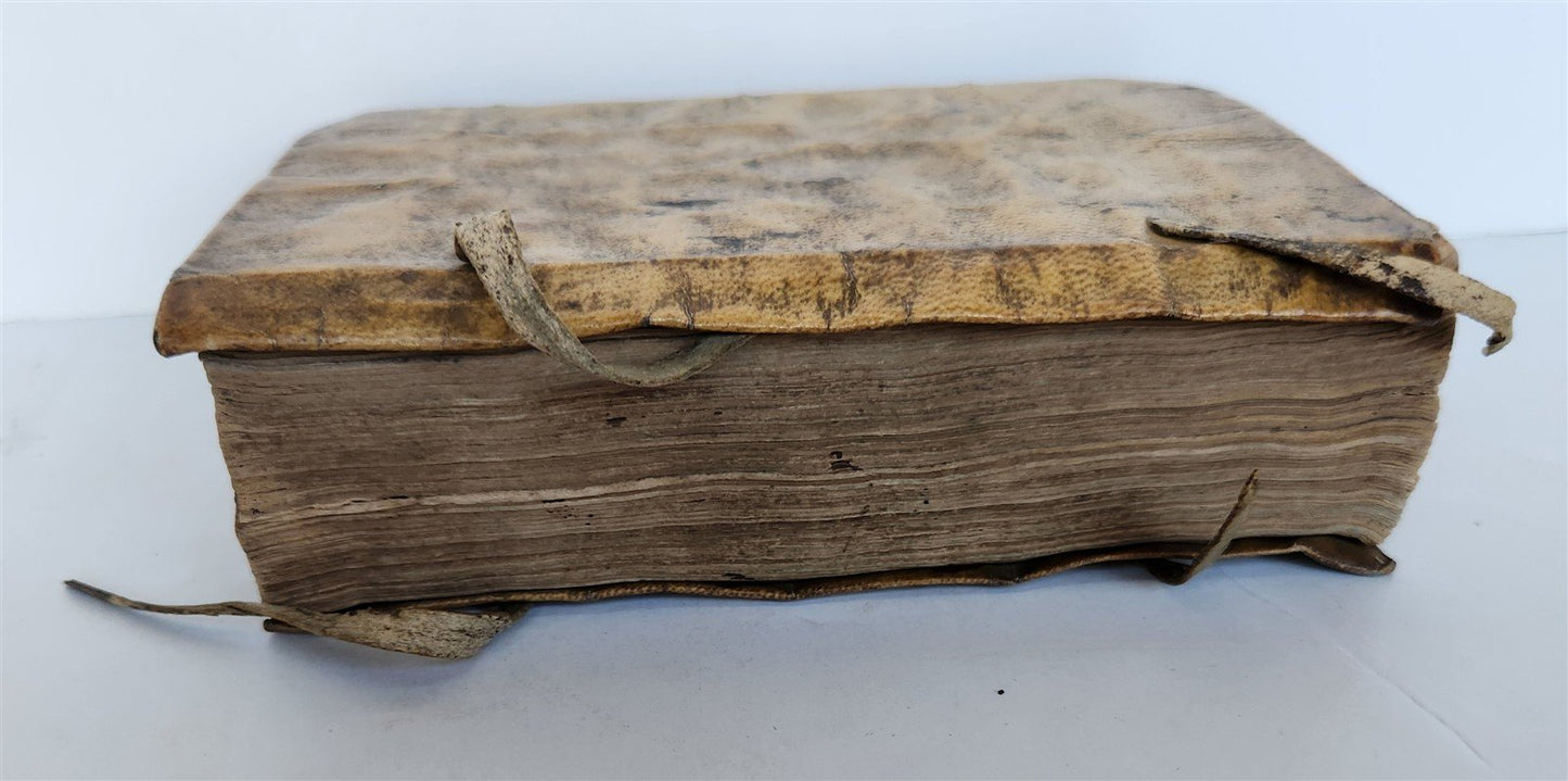 1582 TITE-LIVE PADOUAN 16th CENTURY HISTORY of PUNIC WARS antique VELLUM BOUND