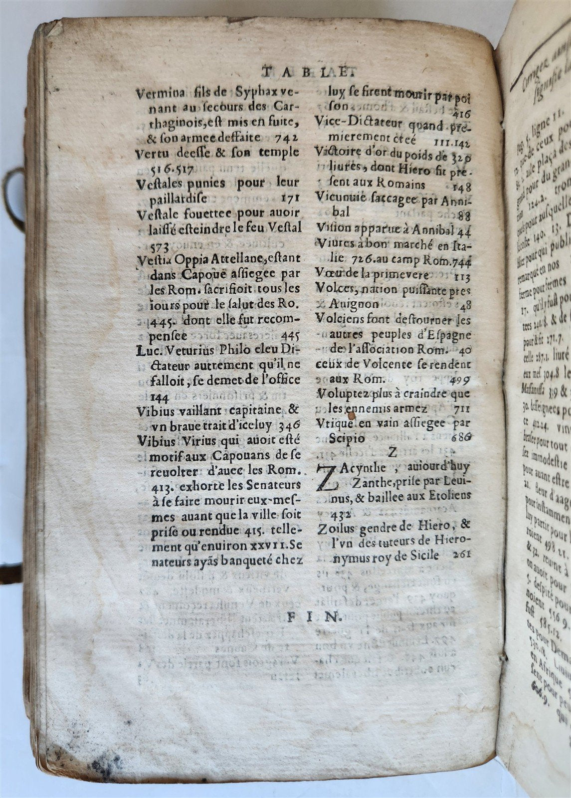 1582 TITE-LIVE PADOUAN 16th CENTURY HISTORY of PUNIC WARS antique VELLUM BOUND