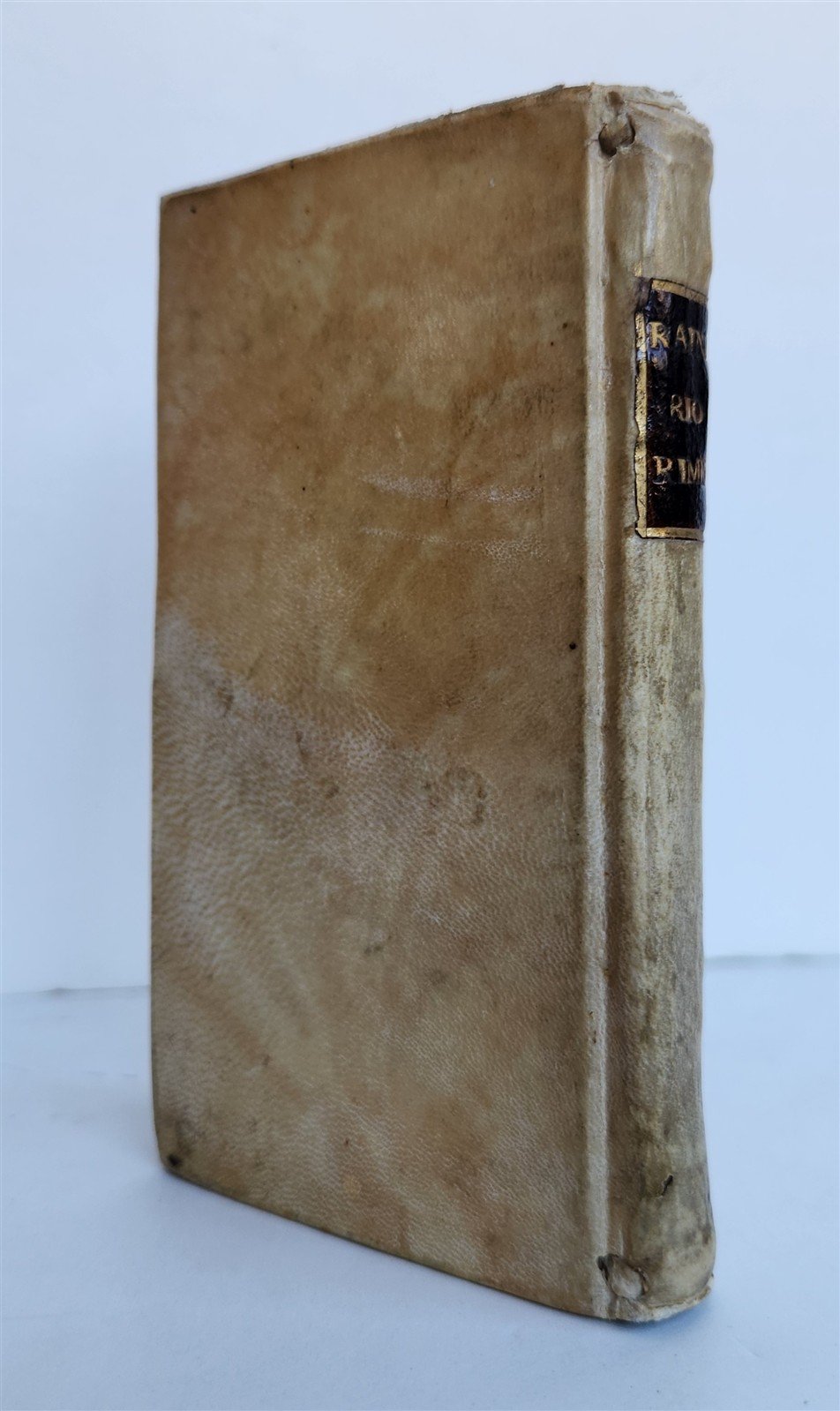 1554 Rime di Antonfrancesco Rainerio gentilhomo milanese ANTIQUE vellum bound
