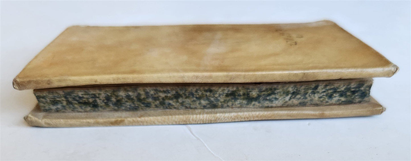 1554 Rime di Antonfrancesco Rainerio gentilhomo milanese ANTIQUE vellum bound