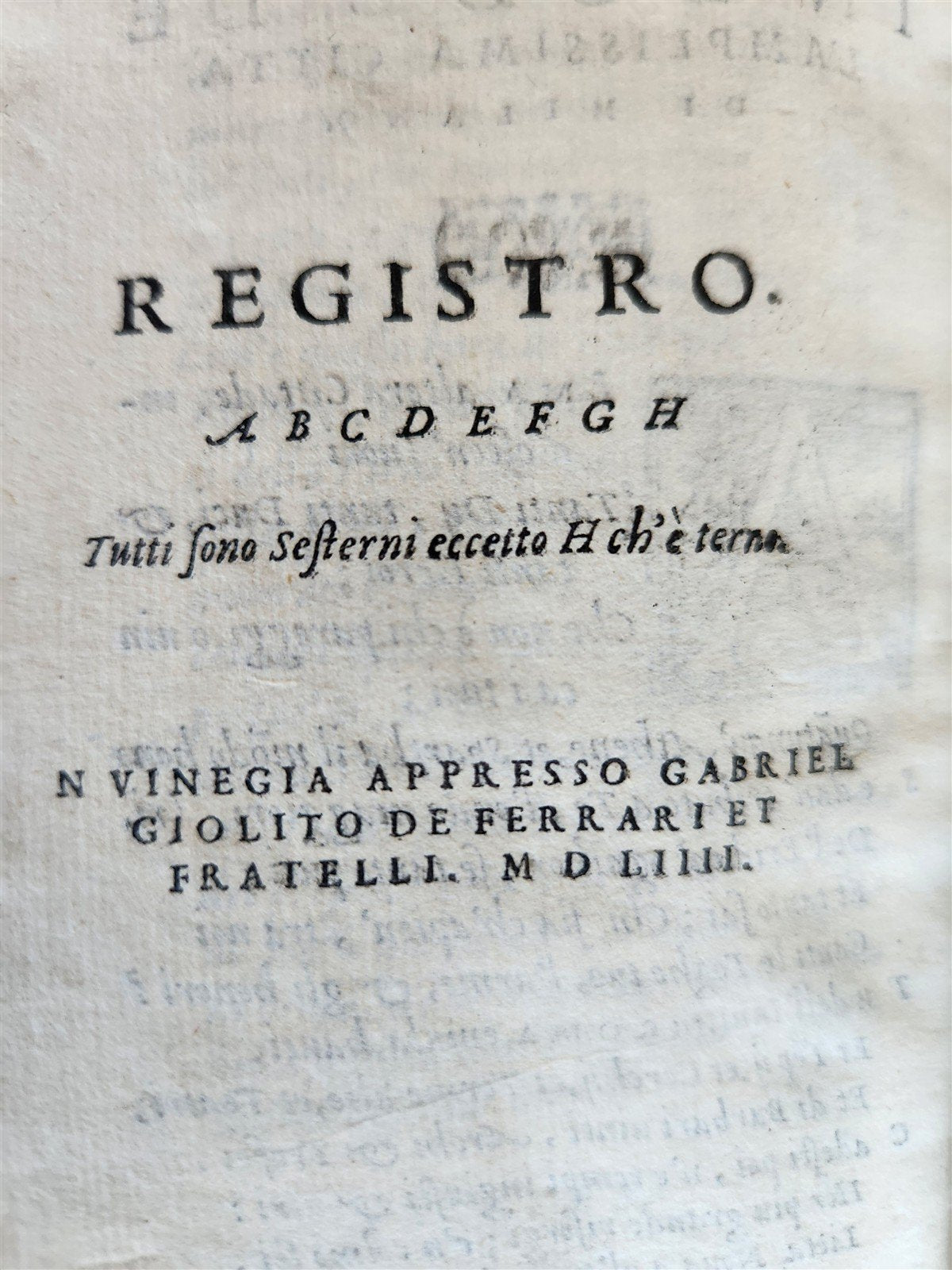 1554 Rime di Antonfrancesco Rainerio gentilhomo milanese ANTIQUE vellum bound