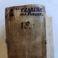 1577 PETRARCH Francisci Petrarchae poetae oratorisque antique VELLUM BOUND