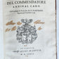 1572 POETRY by ANNIBAL CARO antique ALDINE PRESS 16th CENT appresso Aldo Manutio