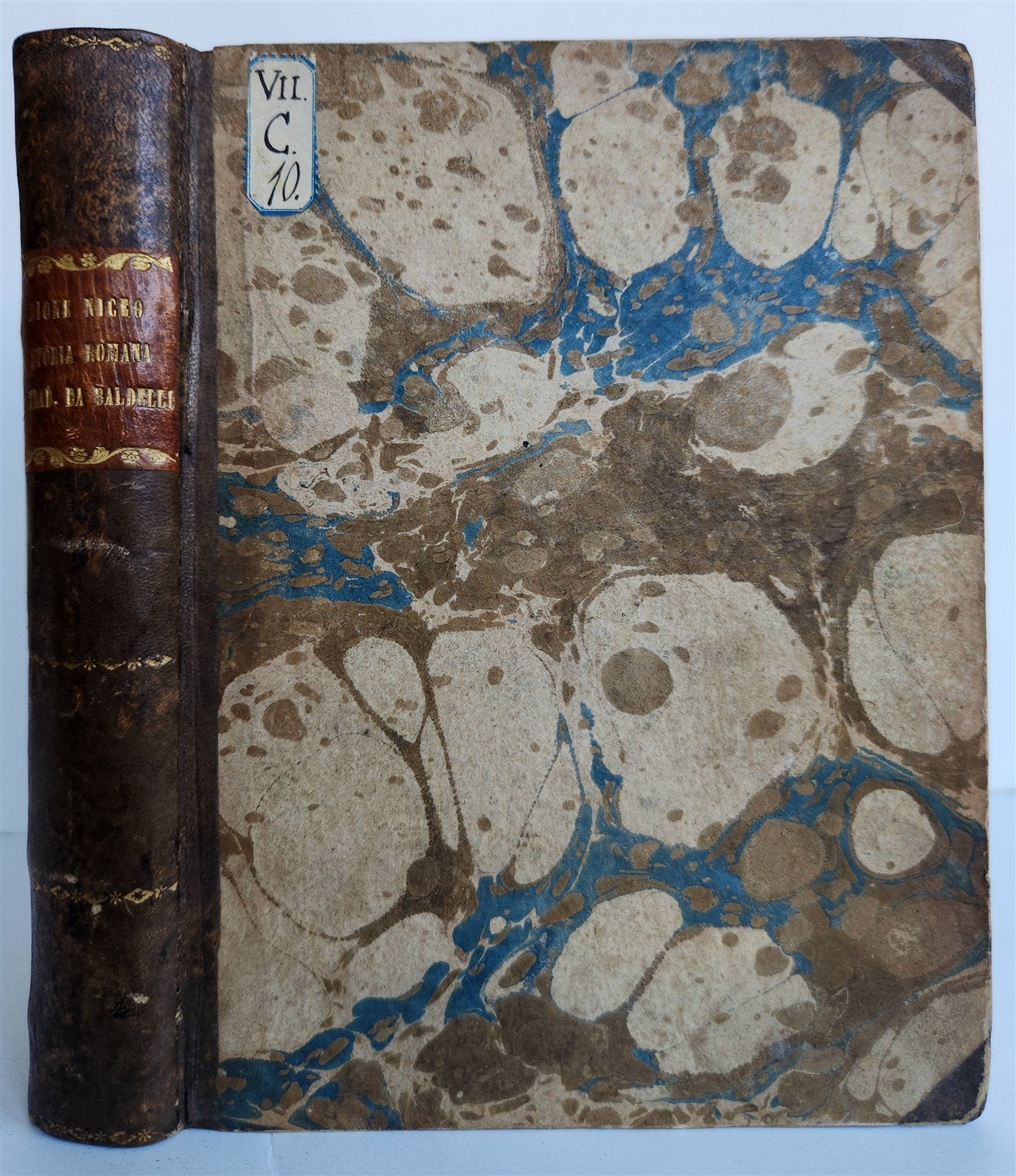 1586 HISTORY of 25 ROMAN EMPERORS from Pompey to Alexander Severus antique 16 C.