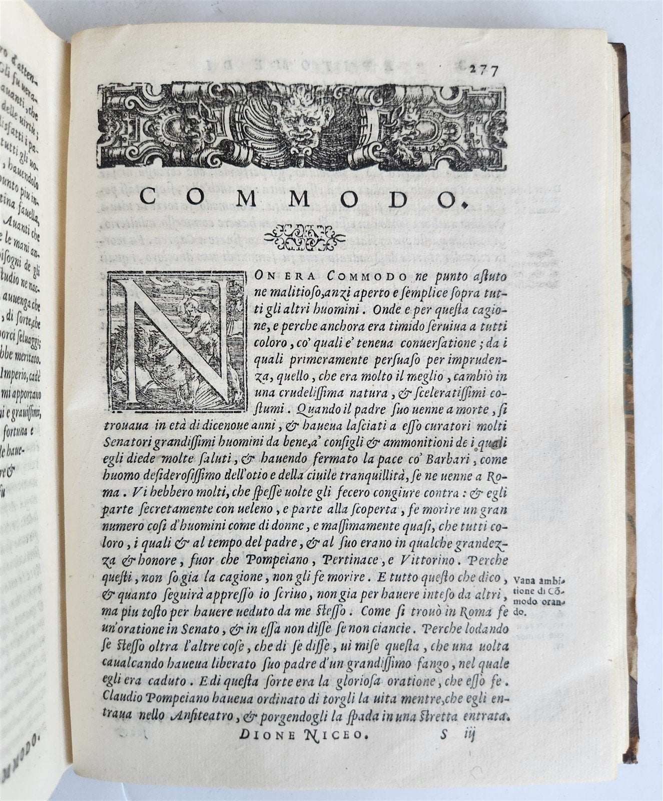 1586 HISTORY of 25 ROMAN EMPERORS from Pompey to Alexander Severus antique 16 C.