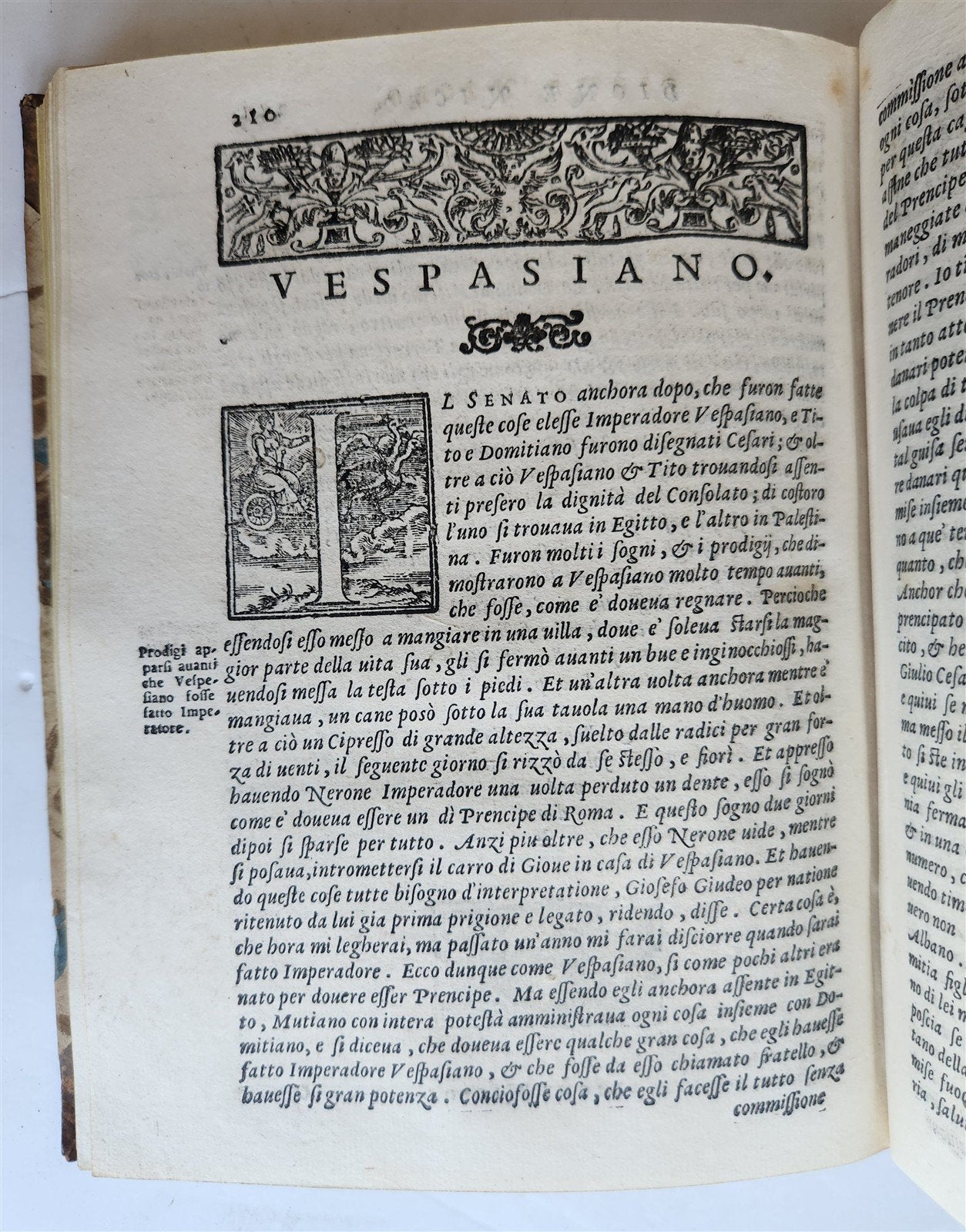 1586 HISTORY of 25 ROMAN EMPERORS from Pompey to Alexander Severus antique 16 C.