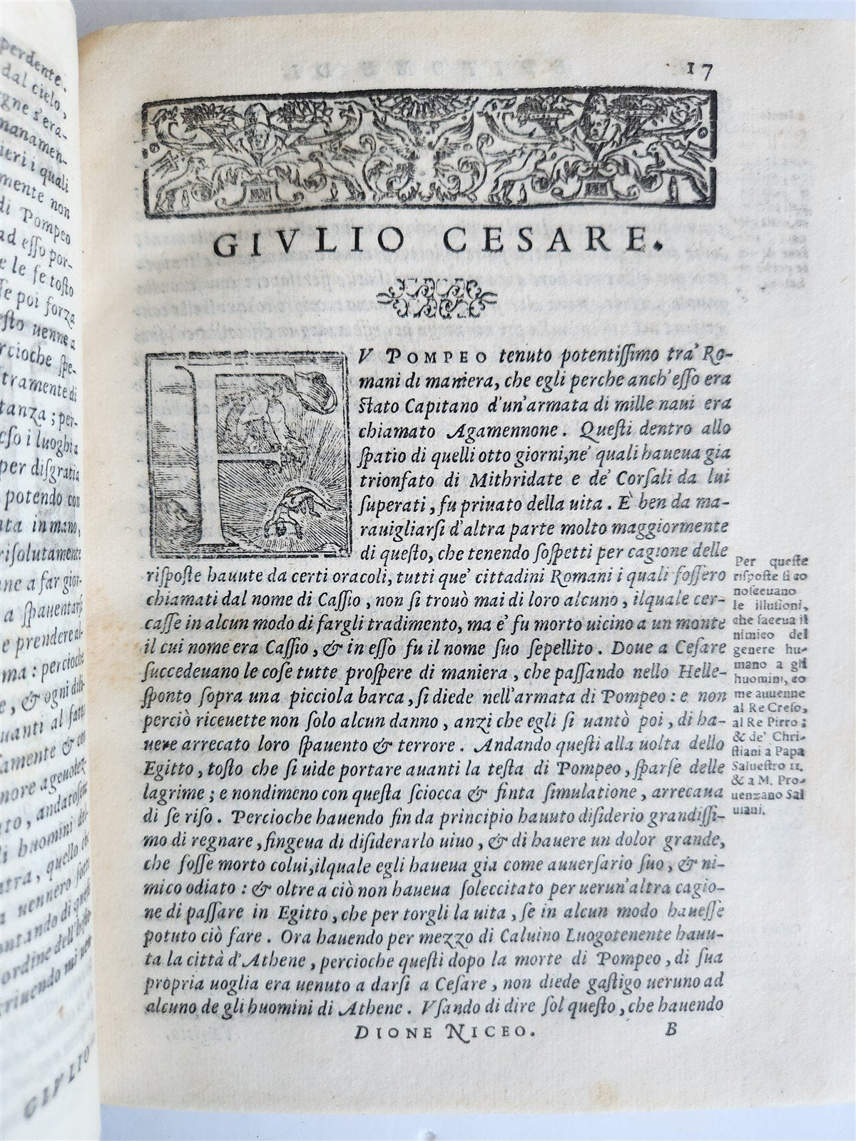 1586 HISTORY of 25 ROMAN EMPERORS from Pompey to Alexander Severus antique 16 C.