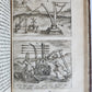 1596 WAR MACHINES of ANCIENT ROME LIPSIUS TREATISE antique ILLUSTRATED Plantin