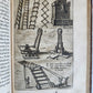 1596 WAR MACHINES of ANCIENT ROME LIPSIUS TREATISE antique ILLUSTRATED Plantin
