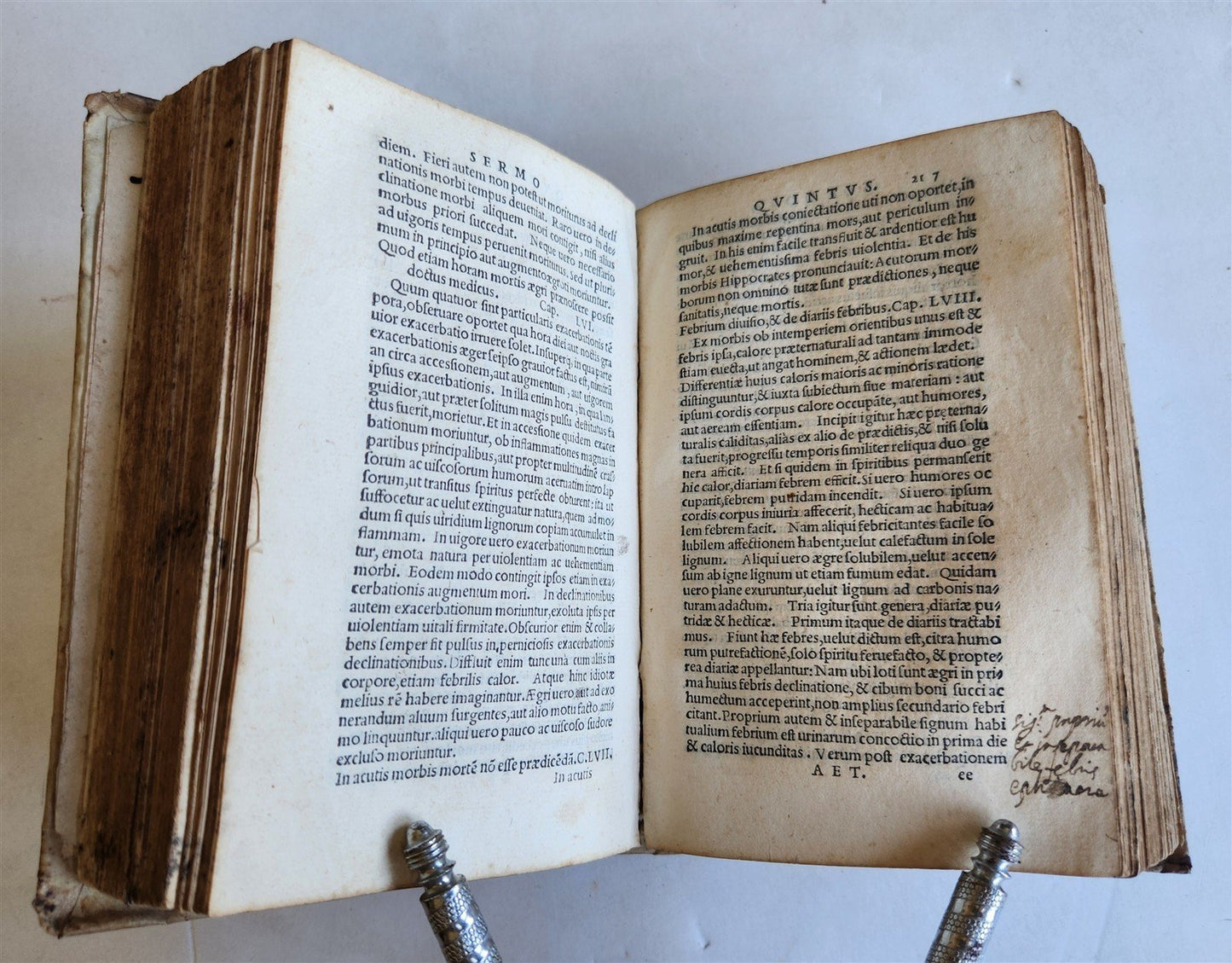 1543 MEDICAL TREATISE by Aetius Amidenus antique 16th CENTURY vellum bound