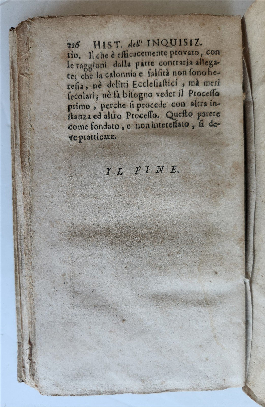 1687 HISTORY of VENETIAN INQUISITION by PAOLO SARPI antique