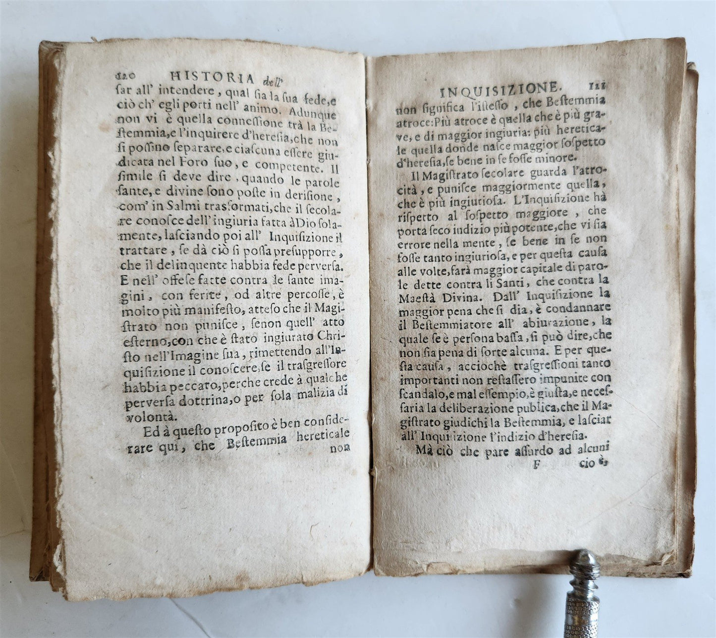 1687 HISTORY of VENETIAN INQUISITION by PAOLO SARPI antique