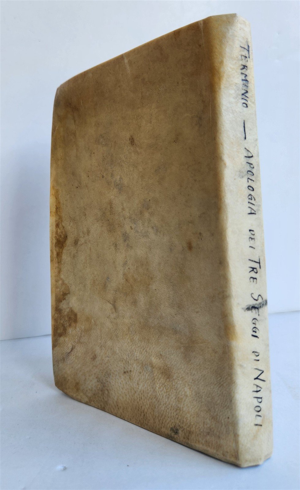 1581 HISTORY of NAPOLI by Terminio Marcantonio antique in ITALIAN