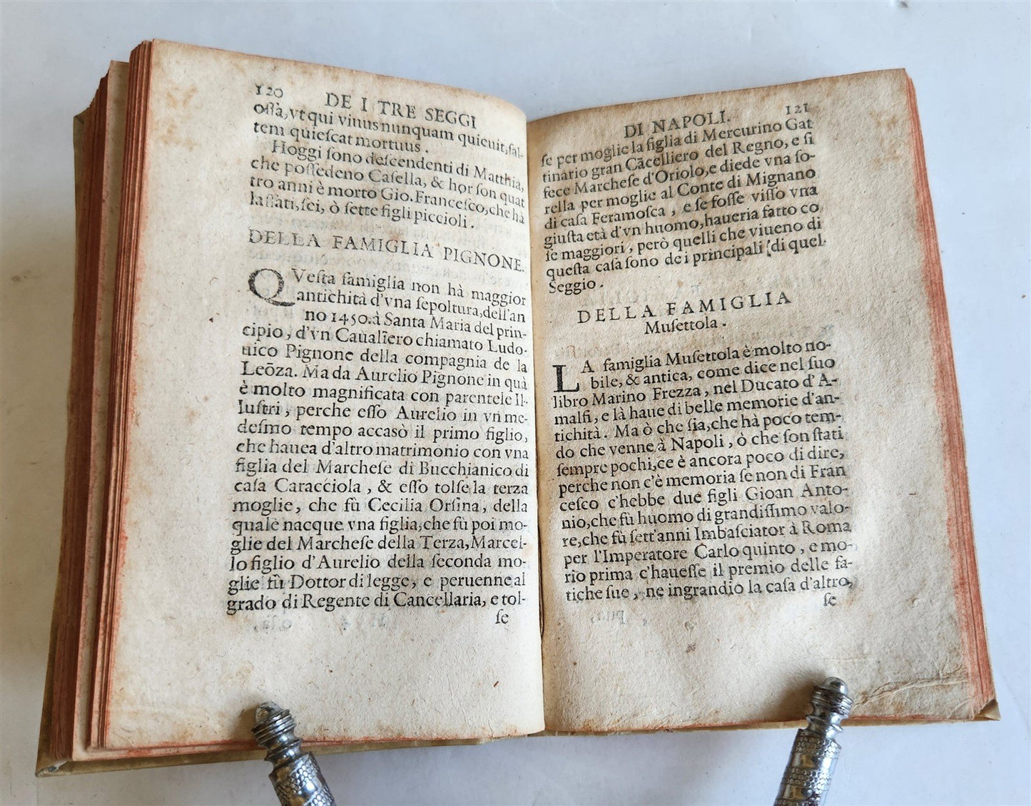 1581 HISTORY of NAPOLI by Terminio Marcantonio antique in ITALIAN