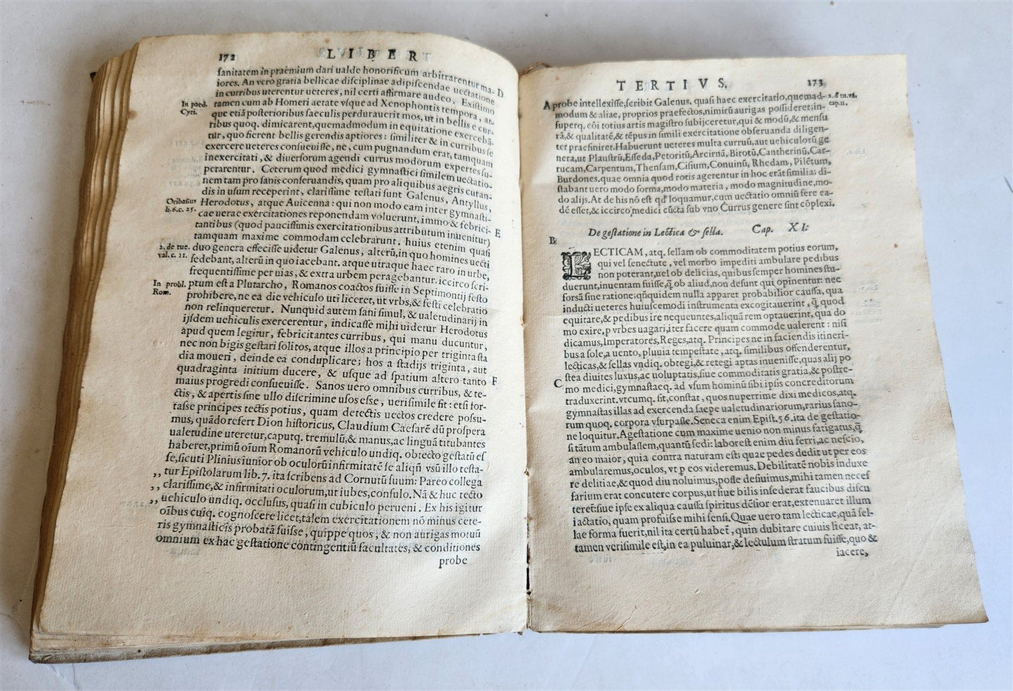 1601 DE ARTE GYMNASTICA antique ILLUSTRATED first treatise on sports medicine