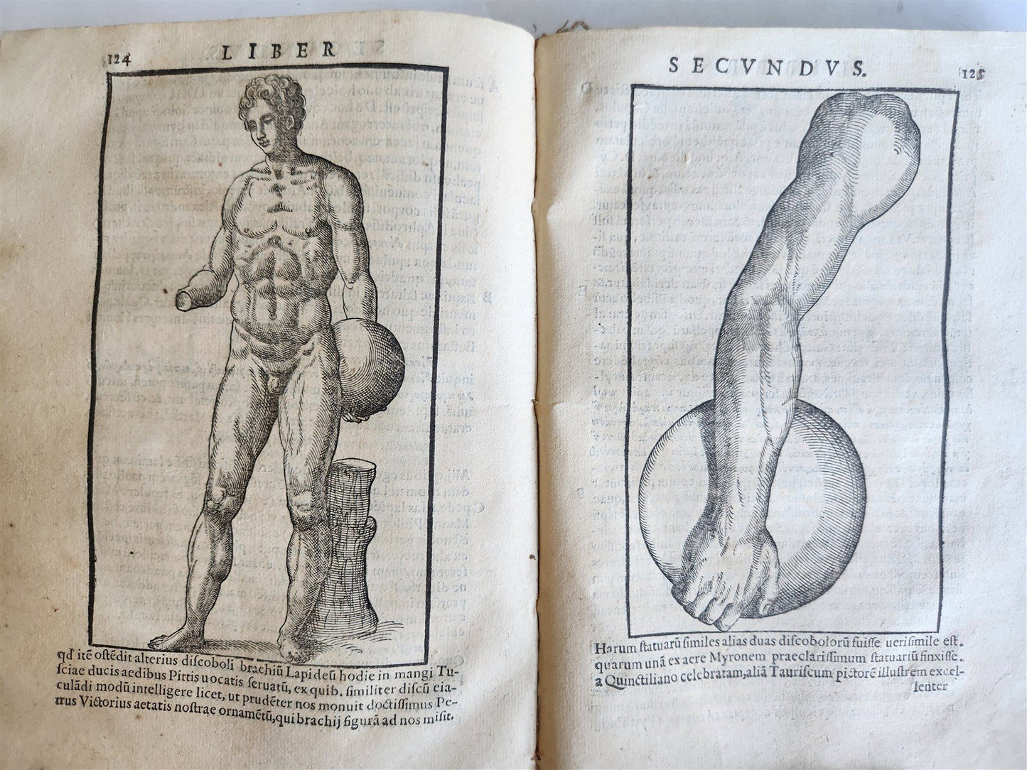 1601 DE ARTE GYMNASTICA antique ILLUSTRATED first treatise on sports medicine