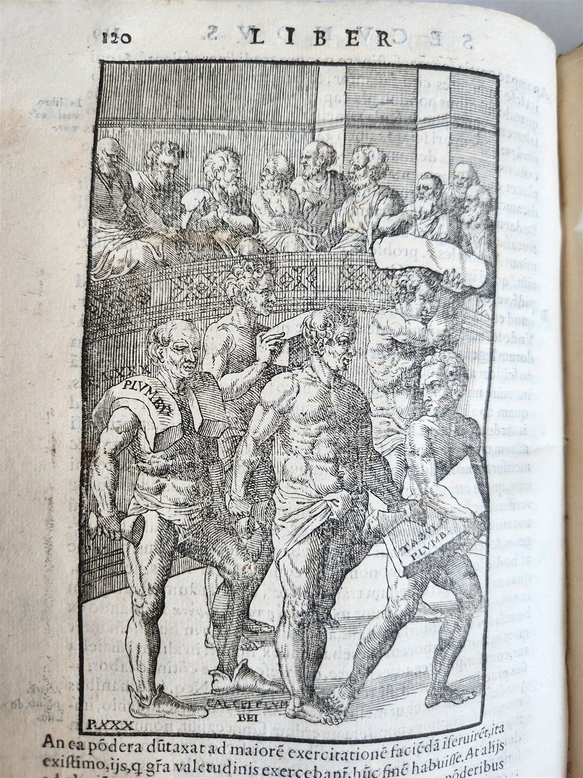 1601 DE ARTE GYMNASTICA antique ILLUSTRATED first treatise on sports medicine