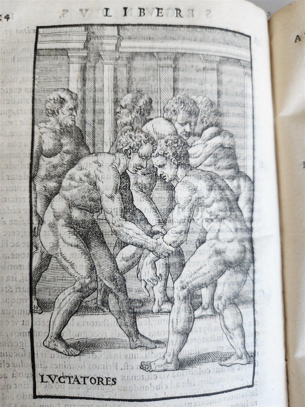 1601 DE ARTE GYMNASTICA antique ILLUSTRATED first treatise on sports medicine