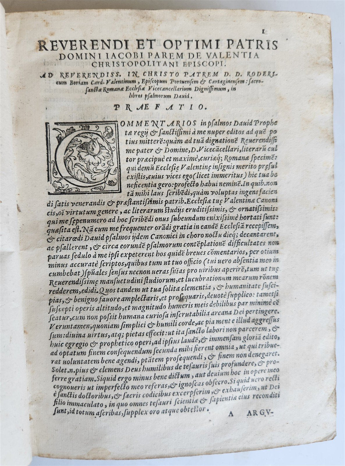 1574 Orthodoxa ac perdivina explanatio in Psalmos Davidicos antique 16th CENTURY