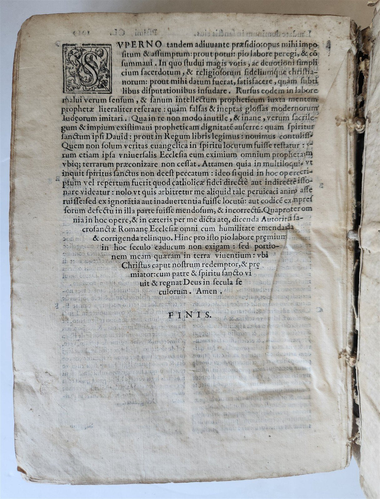 1574 Orthodoxa ac perdivina explanatio in Psalmos Davidicos antique 16th CENTURY