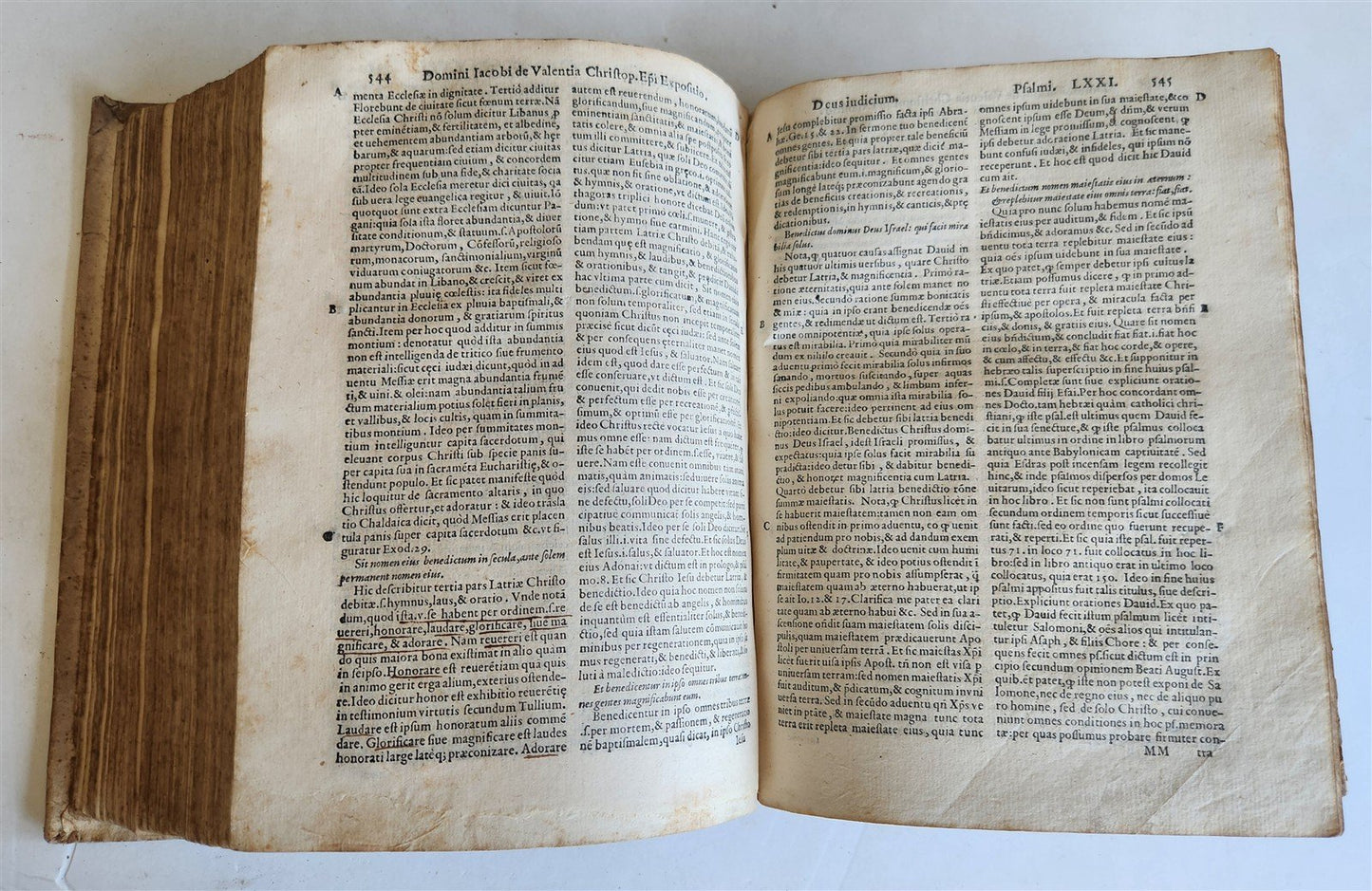 1574 Orthodoxa ac perdivina explanatio in Psalmos Davidicos antique 16th CENTURY