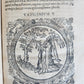1570 FULLY ILLUSTRATED SCIENCE & PHILOSOPHY antique CROATIAN AUTHOR P. Skalić