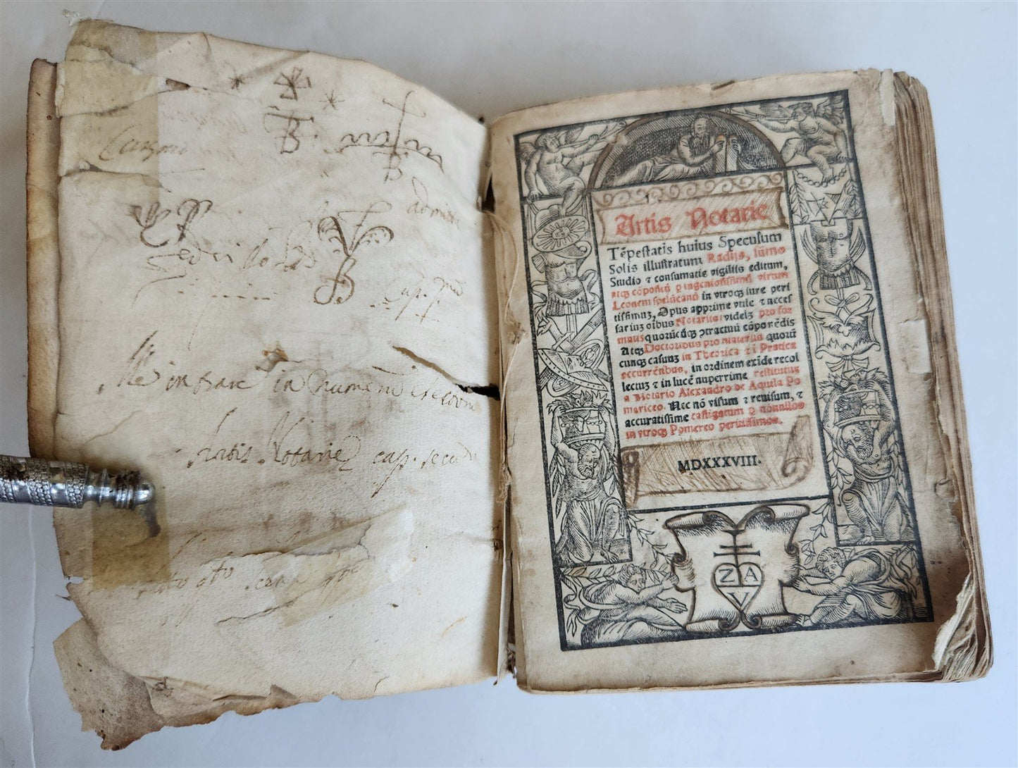 1538 POST-INCUNABULA LEGAL TREATISE antique 16th CENTURY rare