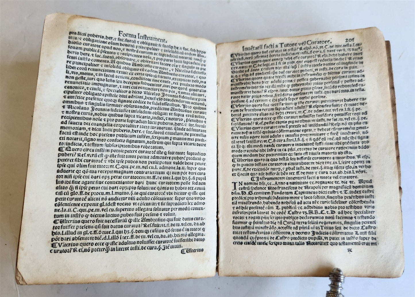 1538 POST-INCUNABULA LEGAL TREATISE antique 16th CENTURY rare