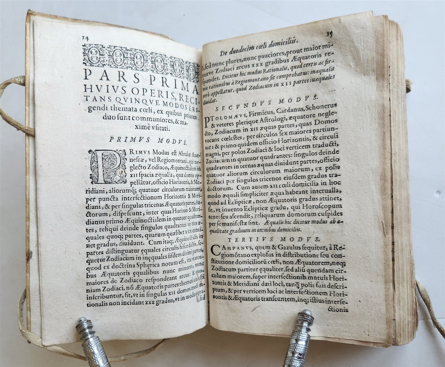1602 ASTROLOGY TREATISE by Rantzau Henrik antique 17th CENTURY rare
