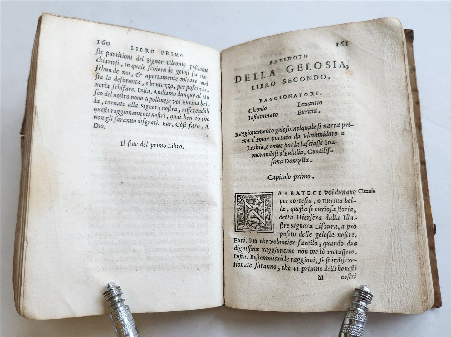 1566 ANTIDOTE to JEALOUSY antique ANTIDOTO DELLA GELOSIA Levantio da Guidicciolo