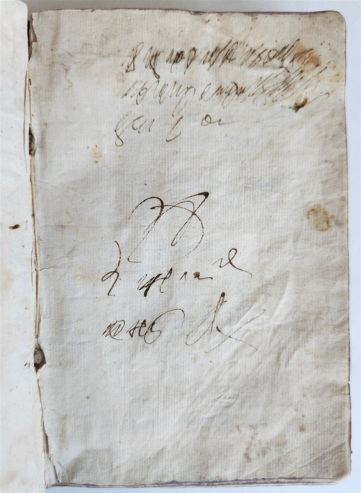1585 DICHIARATIONE DE I SALMI DI DAVID antique Declaration of Psalms of David