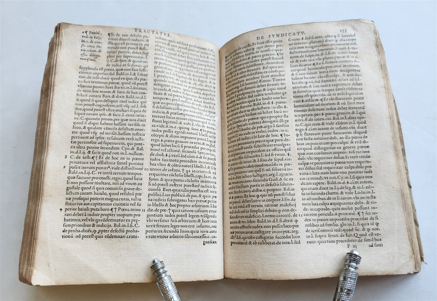 1548 LEGAL TREATISE antique PARIS DE PUTEO de syndicatu NAPLES LAW BOOK