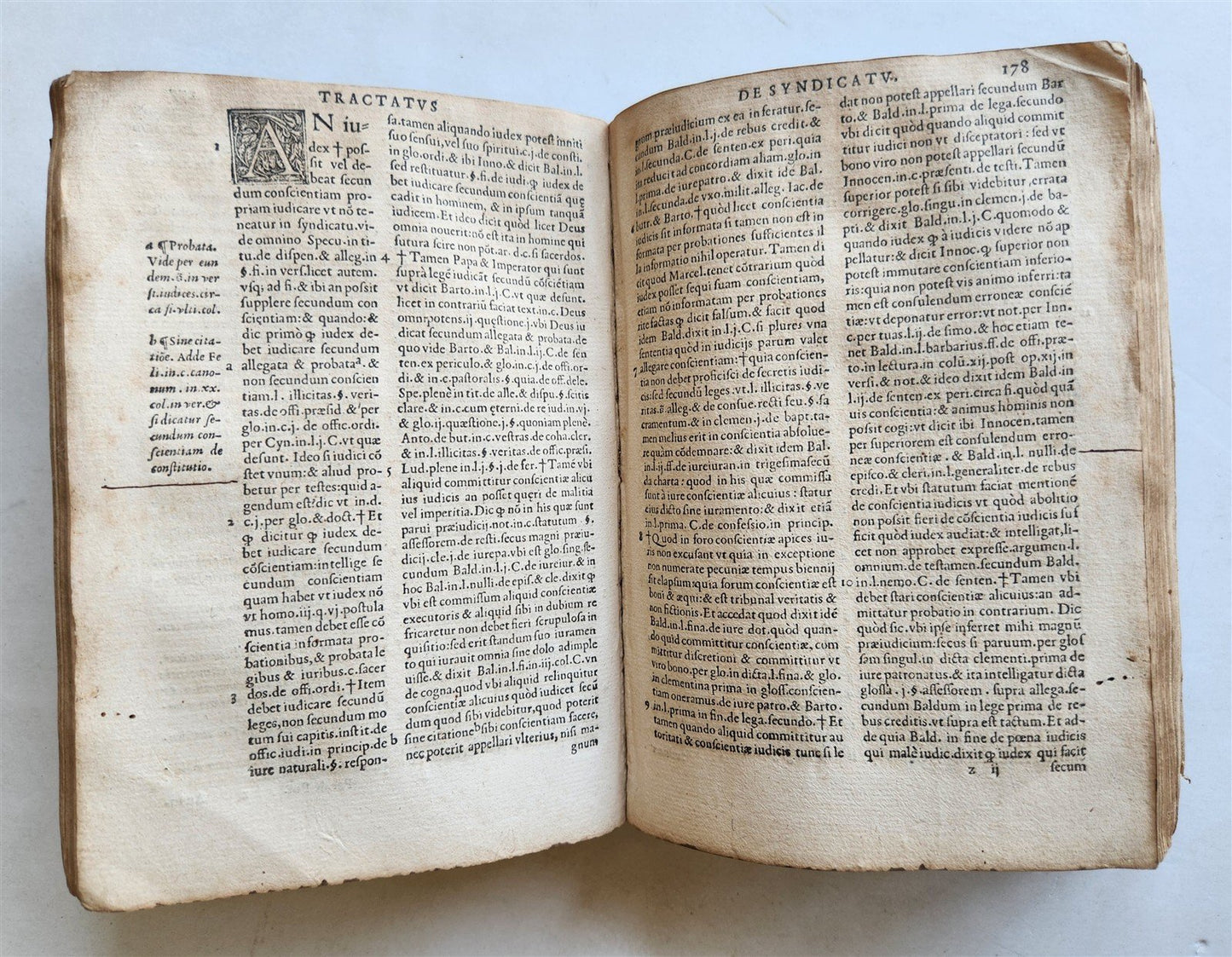 1548 LEGAL TREATISE antique PARIS DE PUTEO de syndicatu NAPLES LAW BOOK