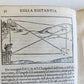 1595 GEOMETRY ILLUSTRATED antique GEOMETRICI di SILVIO BELLI VICENTINO