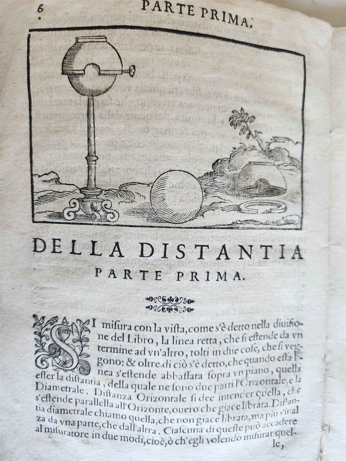 1595 GEOMETRY ILLUSTRATED antique GEOMETRICI di SILVIO BELLI VICENTINO