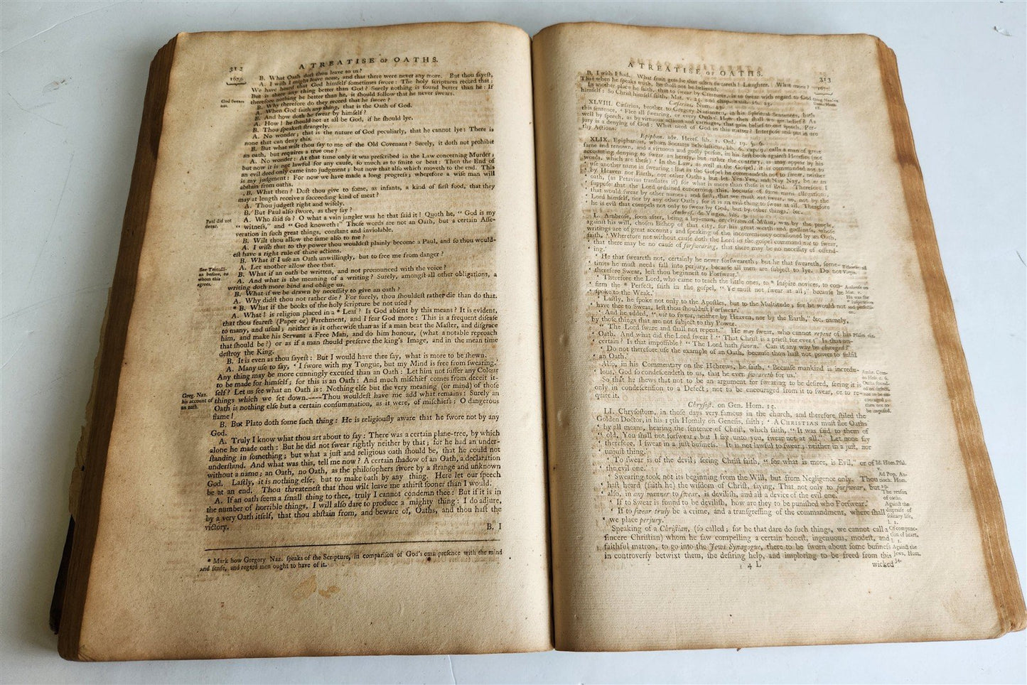 1771 WILLIAM PENN Select Work & Journal of His Life ANTIQUE folio in English