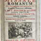 1723 MISSALE ROMANUM antique FOLIO beautiful binding ILLUSTRATED